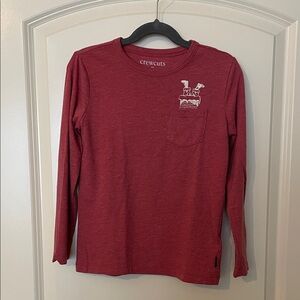 Crewcuts Burgundy Graphic Tee